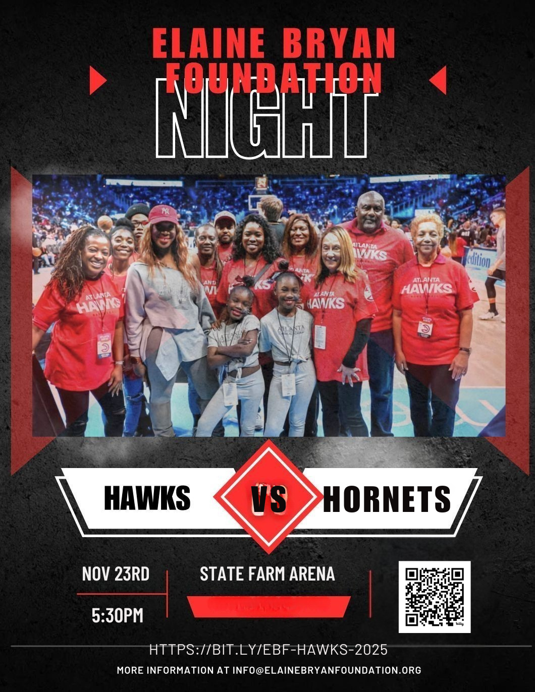 EBF-HAWKS-NIGHT - 2025 HAWKS VS HORNETS - FLYER -1060_Wide